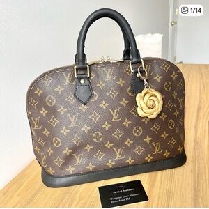 ✅AUTHENTIC✅LOUIS VUITTON ALMA PM